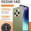 Smartfon Xiaomi Redmi 14C, 8+256GB, 5160 mA/s batareya, tez zaryadlash 18W, kamera 50MP AI