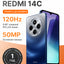 Smartfon Xiaomi Redmi 14C, 8+256GB, 5160 mA/s batareya, tez zaryadlash 18W, kamera 50MP AI