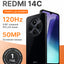 Smartfon Xiaomi Redmi 14C, 8+256GB, 5160 mA/s batareya, tez zaryadlash 18W, kamera 50MP AI