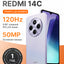 Smartfon Xiaomi Redmi 14C, 8+256GB, 5160 mA/s batareya, tez zaryadlash 18W, kamera 50MP AI