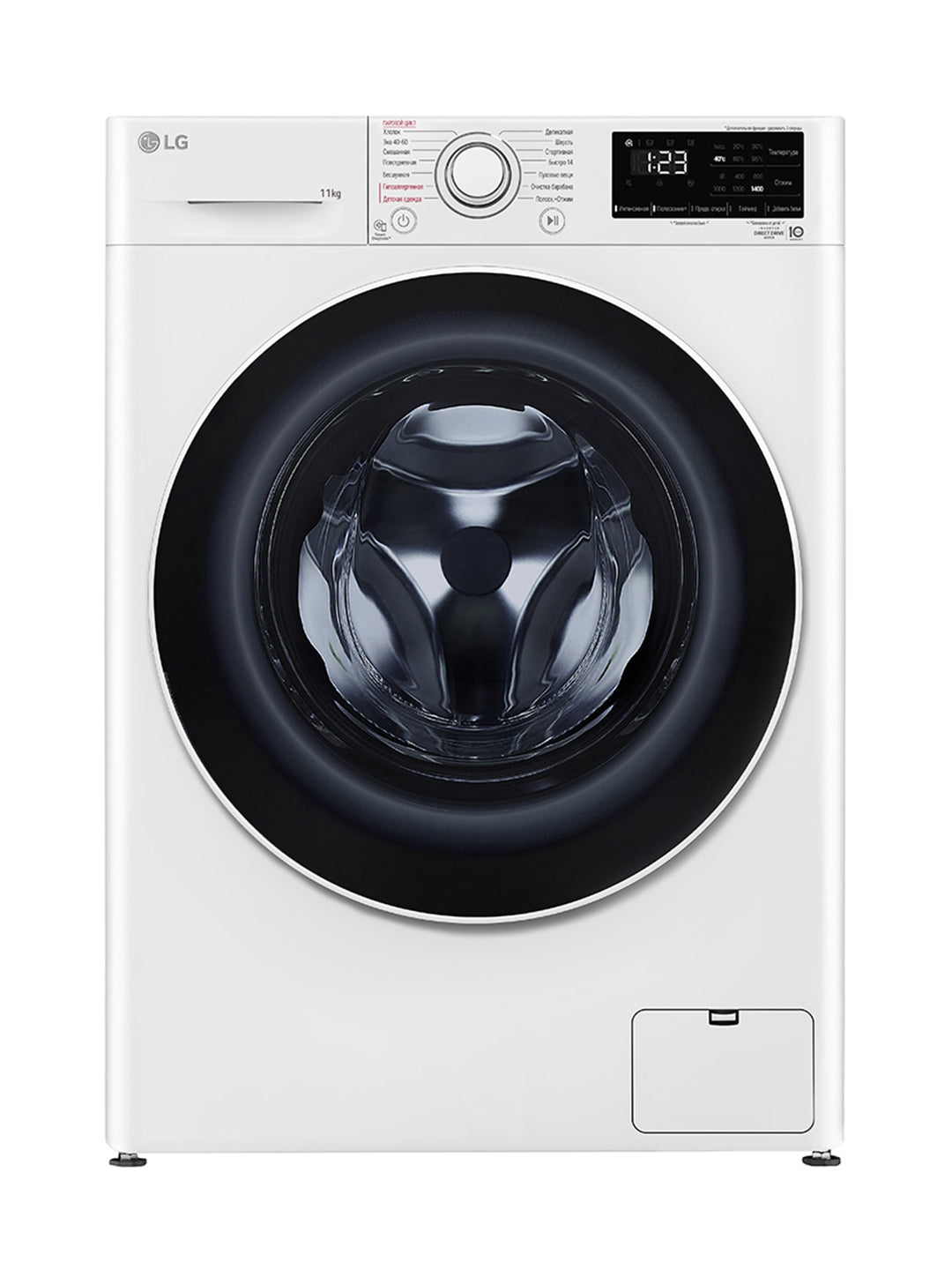 Kir yuvish mashinasi LG F4V3ES6W, 11 kg, Inverter, AIDD Steam