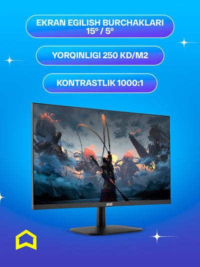 O'yin monitori 2E Gaming G2423B 23.8", FHD, 165 Hz, 2E-G2423B-01 UA