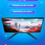 Monitor Samsung Mainstream 24" dyuymli, oyin uchun mos, Full HD 100Hz IPS