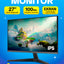 Monitor Samsung Mainstream 27" dyuymli, oyin uchun mos, Full HD 100Hz IPS