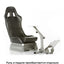 Oyin kreslosi Playseat Evolution - Black, rul va pedal mahkamlagichiga ega kokpiti
