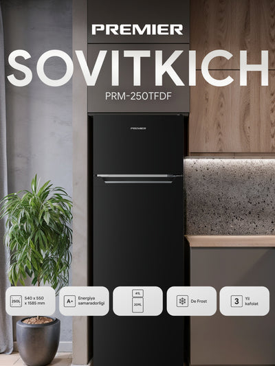 Sovutgich Premier PRM-250TFDF/W