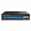 Kommutator Netis P110C 8xFE PoE, 2xFE, boshqarilmaydi