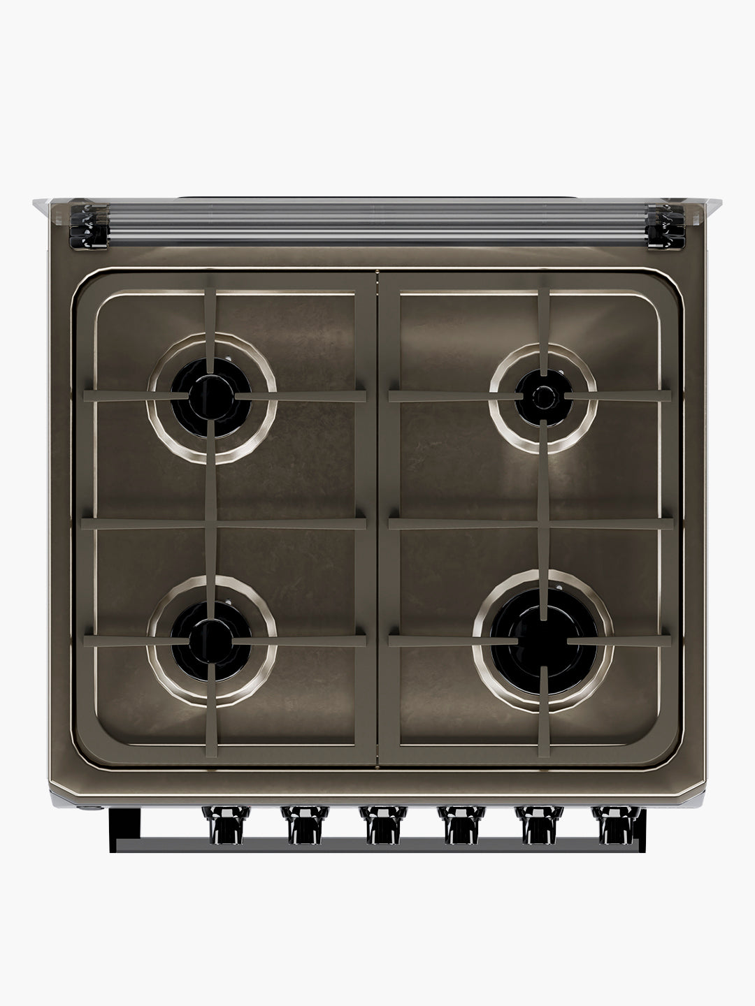 Gaz plita Ideal L165 Inox, 4 gaz konforka, pech hajmi 65 litr, 60 * 60