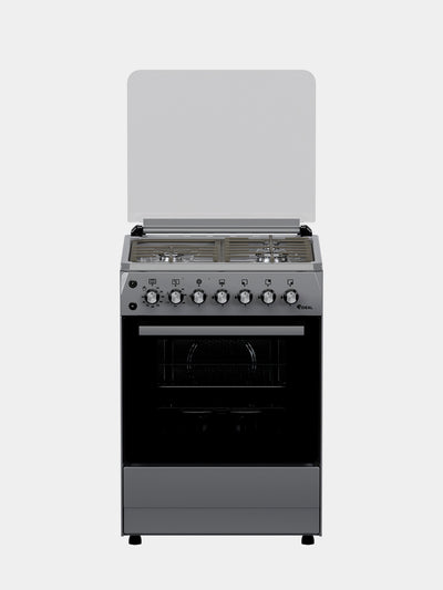 Gaz plita Ideal L405GK, 3+1 konforkali, pech hajmi 65 litr, 60 * 60