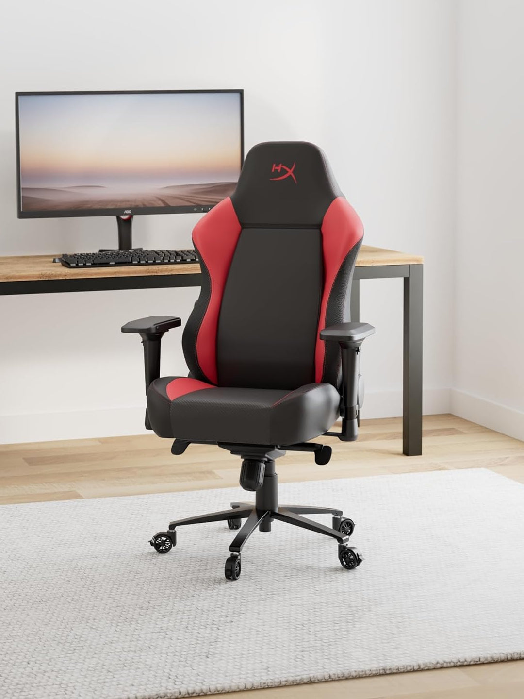O'yin o'rindig'i HyperX RUBY qora / qizil 367522