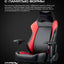 O'yin o'rindig'i HyperX RUBY qora / qizil 367522