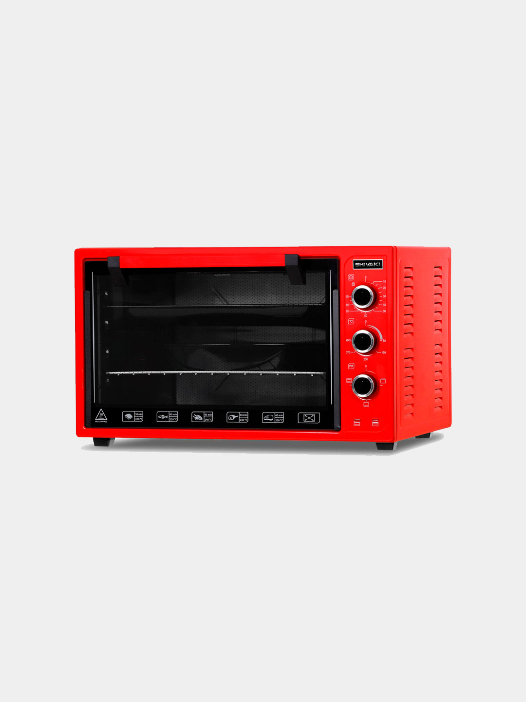 Mini pech ELEKTR DUXOVKA ALOXIDA TURADIGAN Shivaki MD 3618 E, Red