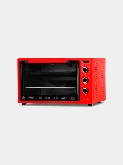 Mini pech ELEKTR DUXOVKA ALOXIDA TURADIGAN Shivaki MD 3618 E, Red