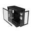 Zalman P30 BLACK V2 korpusi, 3 ventilyator, oyinlar uchun Micro-ATX toplami Qora