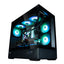 Zalman P30 BLACK V2 korpusi, 3 ventilyator, oyinlar uchun Micro-ATX toplami Qora