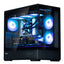 Zalman P30 BLACK V2 korpusi, 3 ventilyator, oyinlar uchun Micro-ATX toplami Qora