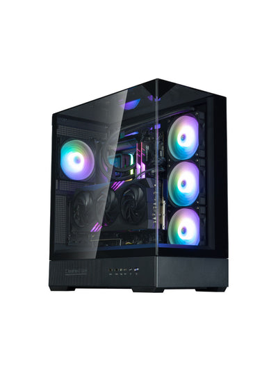 Zalman P40 Prism kompyuter korpusi, komplektdagi 1 ta kulera, shisha,ARGB yoruglik