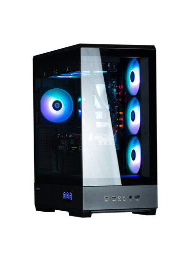 Zalman P50 DS kompyuter korpusi, 4 ta kulera komplektda, shisha,ARGB yoruglik Qora va Oq