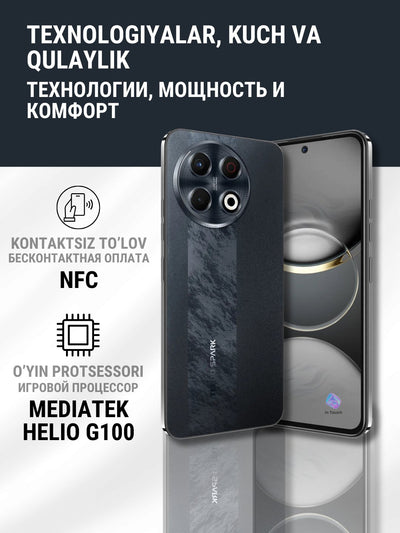 Smartfon Tecno Spark 30 Pro 8/128 GB, kamera 108 MP, NFC, tez zaryadlash 33 Vt