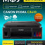 Rangli printer Canon PIXMA G3410, 3 tasi 1 da, Wi - Fi yoqilgan