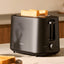 Xiaomi Toaster EU tosteri, isitish va muzdan tushirish, buterbrod va sendvichlar uchun, qora