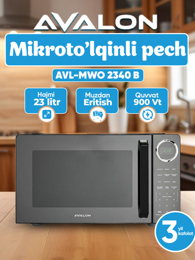 Mikroto'lqinli pech AVALON AVL-MWO, 2340 В