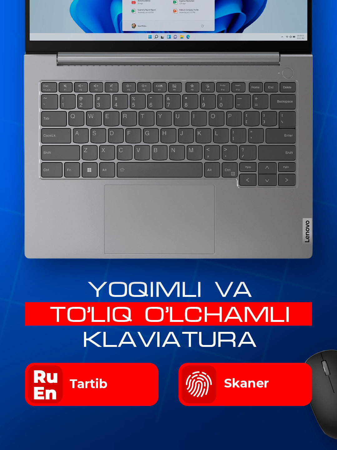 Noutbuk Lenovo ThinkBook 14 G7 IML, 14" FHD, Ultra 5 - 125U, 16 Gb RAM, 512 Gb SSD, DOS