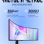 Monitor Samsung ViewFinity, 49", Dual QHD, VA, 120 Hz LS49C950UAIXCI, aqqli ko'z himoyasi