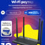 Wi-Fi router, Netis N3D AC1200 router, 3xLAN, 4x antenna