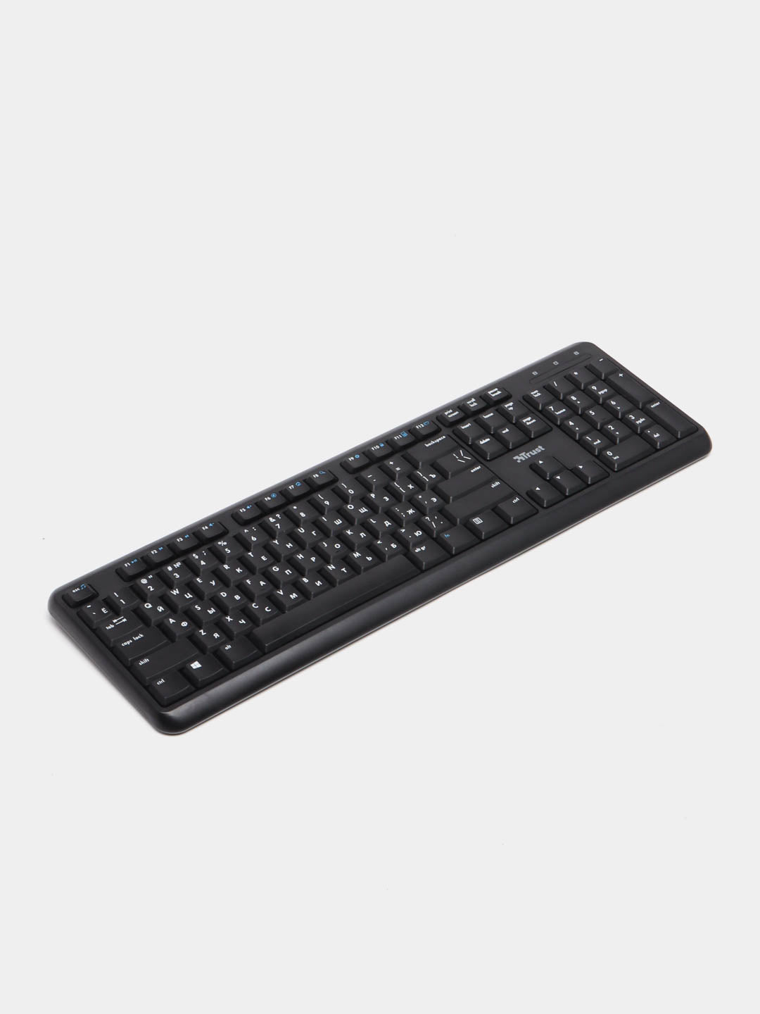 Simsiz klaviatura va sichqoncha to'plami Silent WL RU Black
