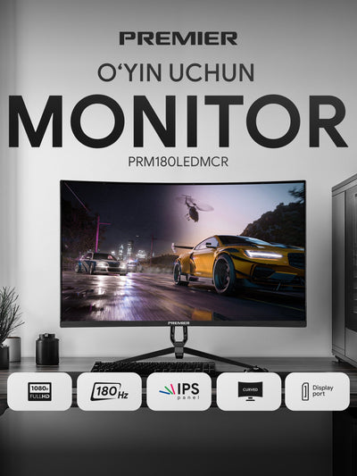 Monitor Premier 27" PRM180LEDMCR, 180 Hz, IPS, FullHD