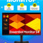 Monitor Samsung Essential 27" dyuymli, oyin uchun mos, Full HD 100Hz IPS, LS27D400GAIXCI