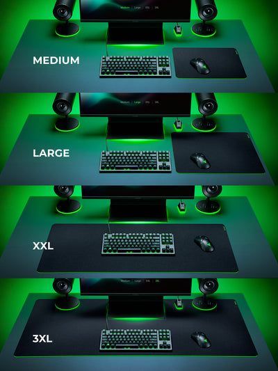 Razer Gigantus v2 M Black o'yin yuzasi