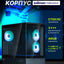 Zalman P30 BLACK V2 korpusi, 3 ventilyator, oyinlar uchun Micro-ATX toplami Qora