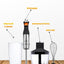 Ardesto HBK-1601BR elektr blenderi, 900 Vt, stakan 600 ml, ko‘pirtirish,maydalash, 5 rejim