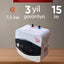 Shivaki suv isitgichi, germetik, oshxona uchun, 1,5 kVt, 10 va 15 litrli