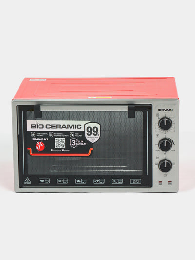 Mini pech Shivaki MD-3618E,kulrang/qizil