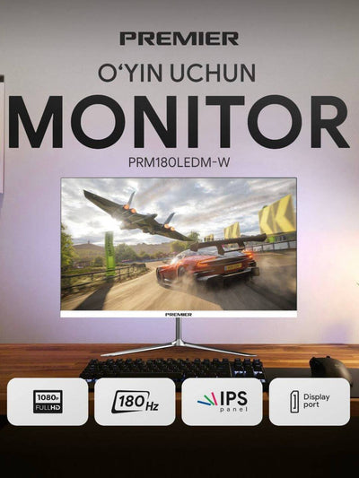 Monitor Premier 24", 27" PRM180LEDM, 180 Hz, IPS, FullHD