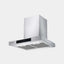 Avalon RH 6100 TI Inox / TD Black, devorga o‘rnatiladigan, sensorli boshqaruv, Turbo-rejim