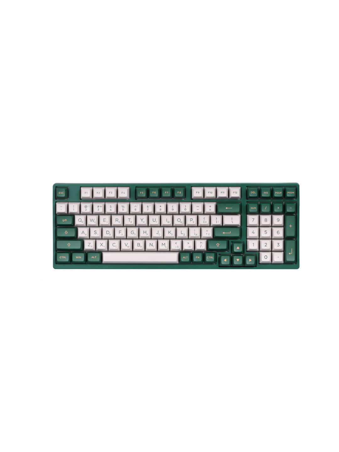 Akko 3098S RGB London (Hotswappable) CS RGB o‘yin mexanik klaviaturasi