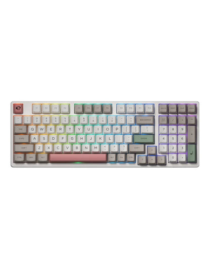 Akko 3098B CS Jelly White RGB o‘yin mexanik klaviaturalari