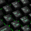 Simli o‘yin membranali klaviatura 2E Gaming KG330 LED USB, qora