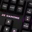 Simli o‘yin membranali klaviatura 2E Gaming KG330 LED USB, qora