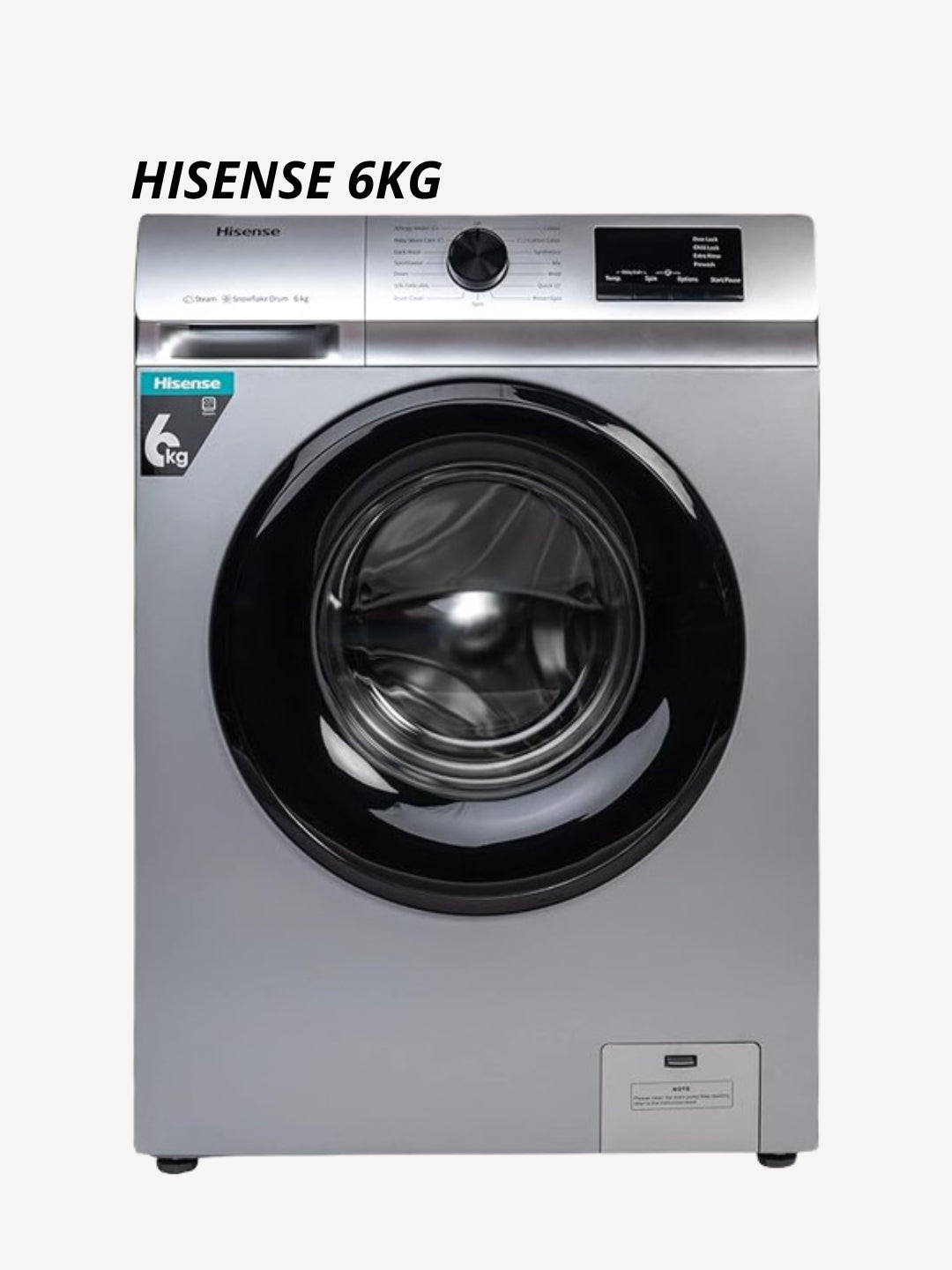 Kir yuvish mashinasi Hisense WFVC6010S 6 kg