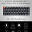 Keychron K6 simsiz mexanik klaviatura 68 Key Aluminum Frame Hot-Swap, RGB,