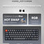 Keychron K6 simsiz mexanik klaviatura 68 Key Aluminum Frame Hot-Swap, RGB,