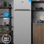 Ikki kamerali sovutgich BEKO DSMV5280MA0S, hajmi 280 l