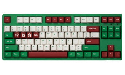 Akko 3087 V2 o‘yin mexanik klaviaturasi Matcha Red Bean V2