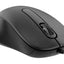 2E MF160 USB qora sichqonchasi