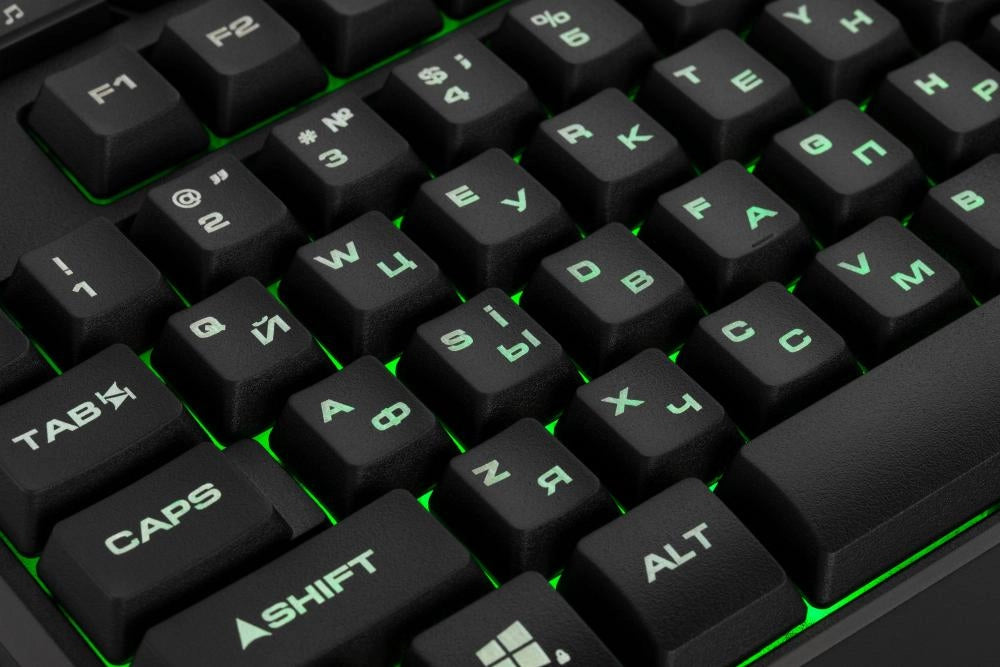 Klaviatura 2e Gaming KG340 LED USB qora